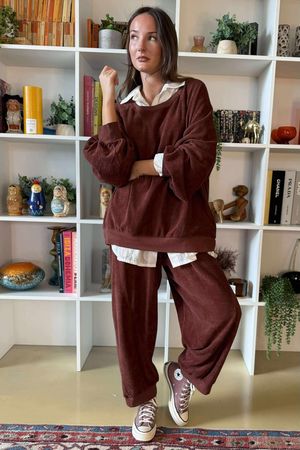 Terry B Classic Sweatshirt Conker